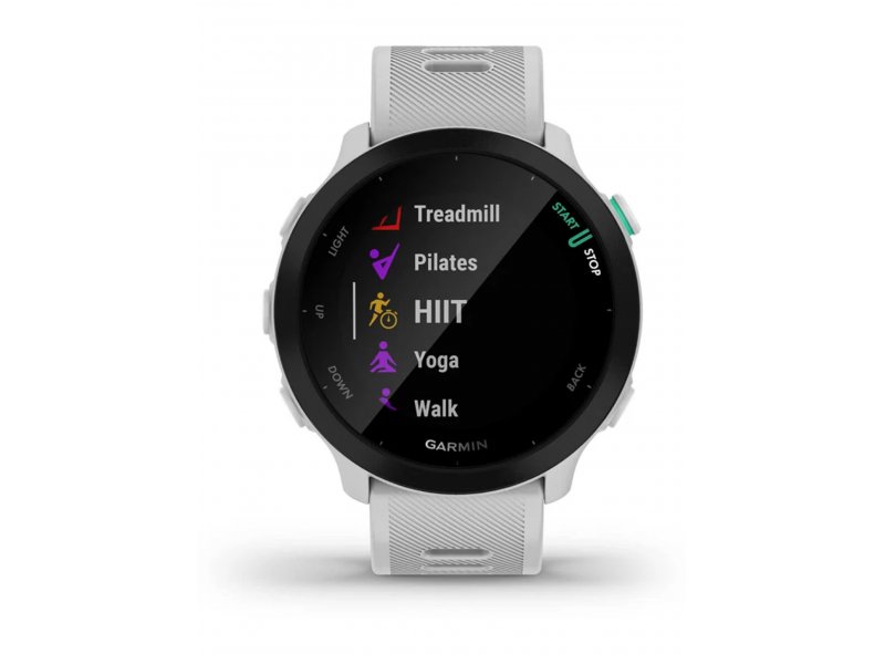 Смарт-часы Garmin Forerunner 55 42mm белый [010-02562-11]