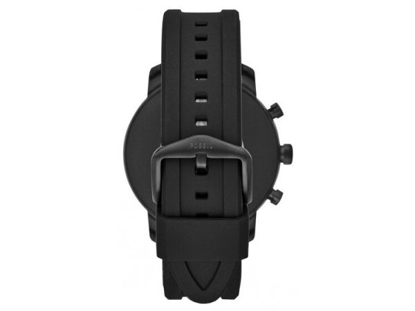 Смарт-часы Fossil Gen 4 - Explorist HR Black Silicone