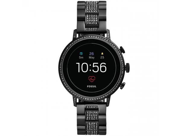 Смарт-часы Fossil Gen 4 - Venture HR Black Steel