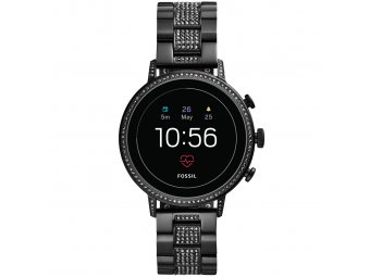 Смарт-часы Fossil Gen 4 - Venture HR Black Steel