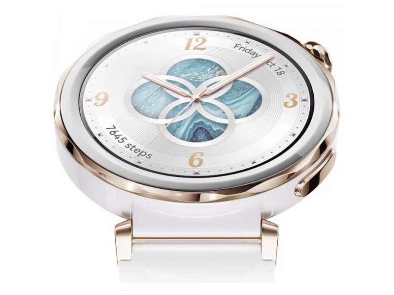 Смарт-часы Huawei Watch GT 5 Pro Jana-B29F 42.49mm белый/белый [55020dgw]