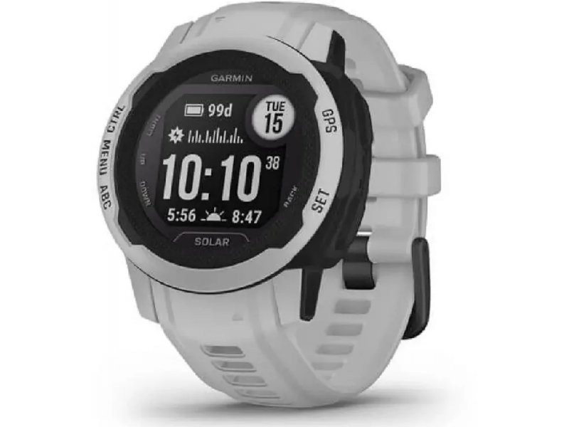 Смарт-часы Garmin Instinct 2 Solar 40mm серый/черный [010-02564-01]