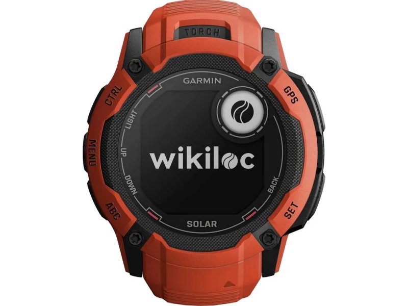 Смарт-часы Garmin Instinct 2X Solar 50mm красный/красный [010-02805-01]