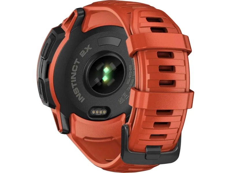 Смарт-часы Garmin Instinct 2X Solar 50mm красный/красный [010-02805-01]