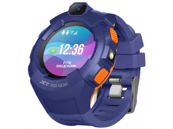Часы с GPS трекером JET Kid Gear Blue/Orange