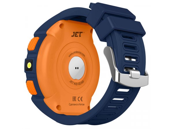 Часы с GPS трекером JET Kid Gear Blue/Orange Часы с GPS трекером JET Kid Gear Blue/Orange
