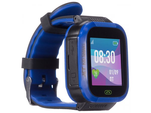 Умные часы с GPS трекером Jet KID Smart Dark Blue