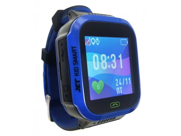 Умные часы с GPS трекером Jet KID Smart Dark Blue