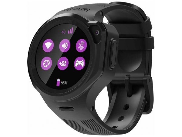 Детские часы ELARI KidPhone 4G Round Black