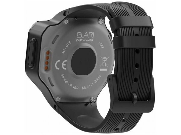 Детские часы ELARI KidPhone 4G Round Black
