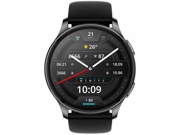 Смарт-часы Amazfit Pop 3R Metallic Black Смарт-часы Amazfit Pop 3R Metallic Black