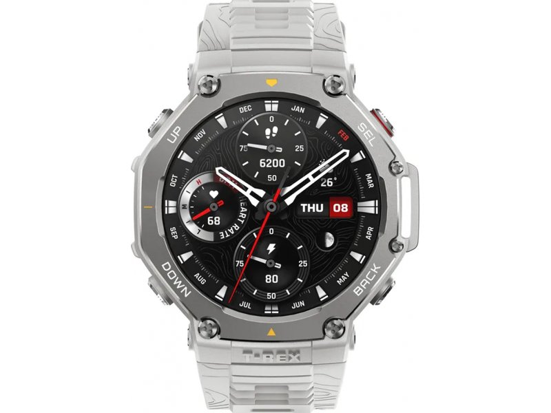 Смарт-часы Amazfit T-Rex 3 A2323 48.5mm серый [6970100377811]