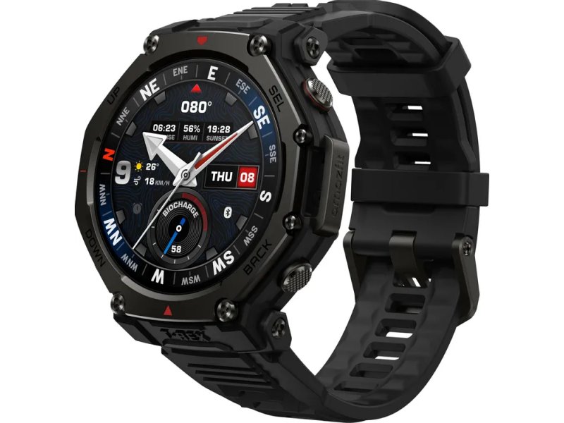 Смарт-часы Amazfit T-rex 3 Pro A2444 48mm черный/черный [1747201]