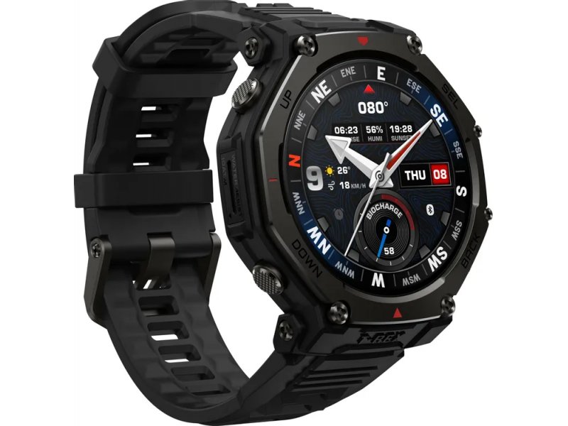 Смарт-часы Amazfit T-rex 3 Pro A2444 48mm черный/черный [1747201]
