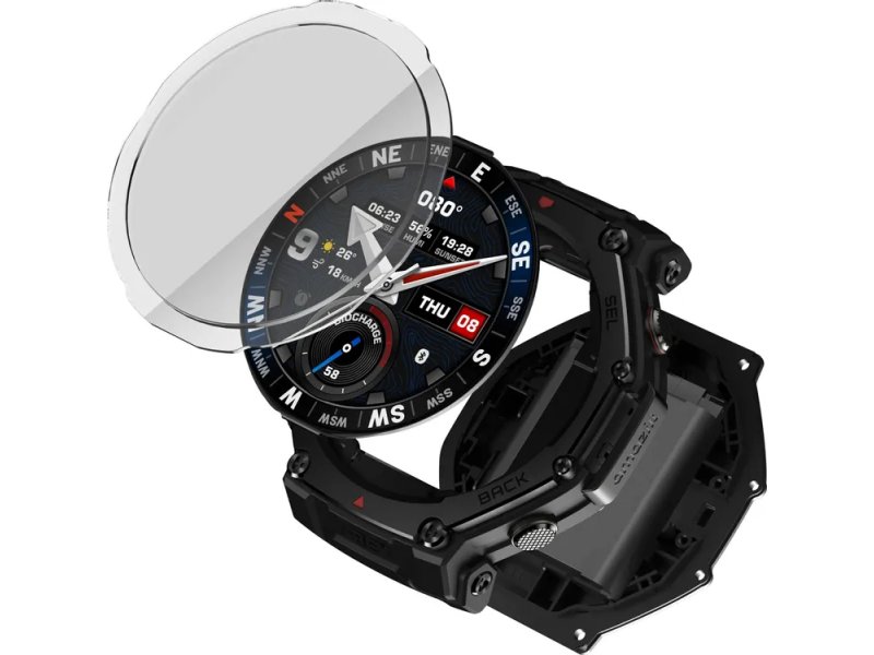 Смарт-часы Amazfit T-rex 3 Pro A2444 48mm черный/черный [1747201]
