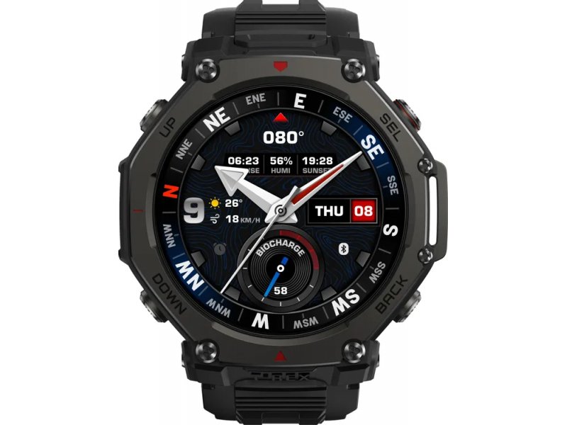 Смарт-часы Amazfit T-rex 3 Pro A2444 48mm черный/черный [1747201]