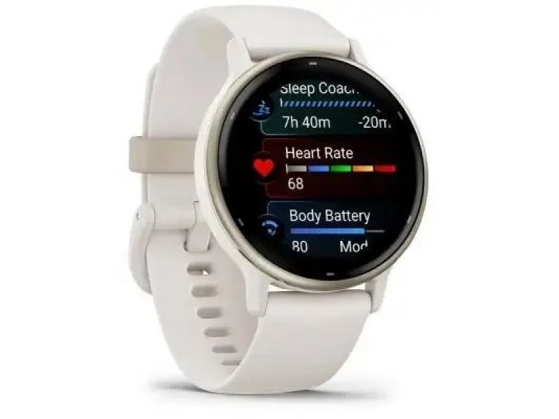 Смарт-часы Garmin Vivoactive 5 30.4mm белый [010-02862-11]