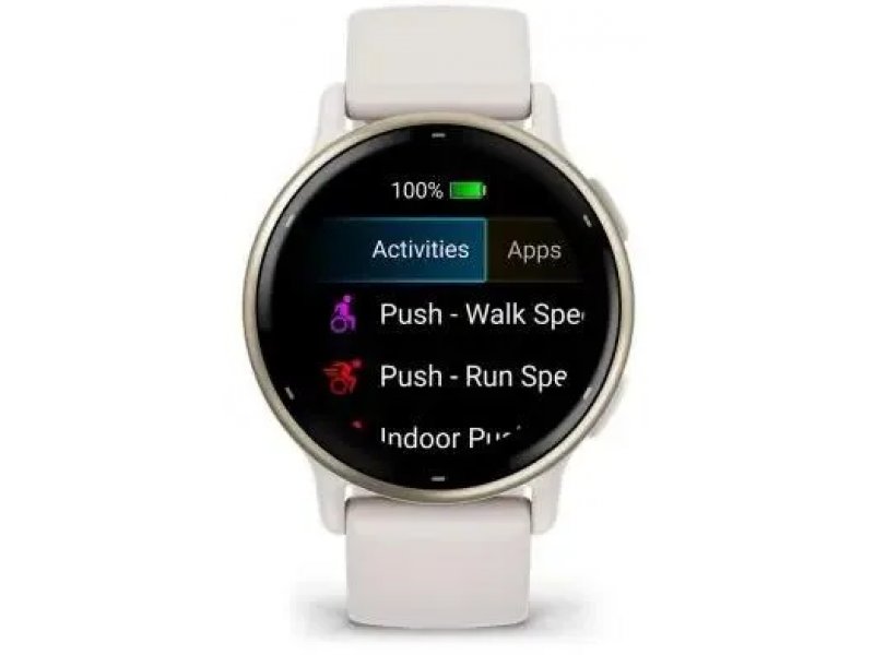 Смарт-часы Garmin Vivoactive 5 30.4mm белый [010-02862-11]