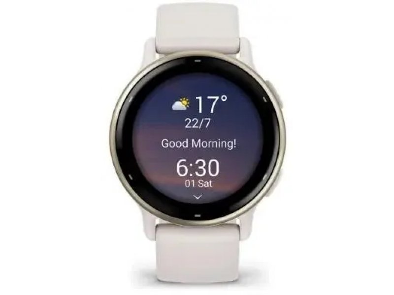 Смарт-часы Garmin Vivoactive 5 30.4mm белый [010-02862-11]
