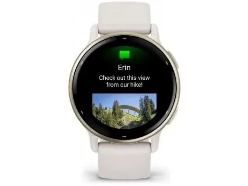 Смарт-часы Garmin Vivoactive 5 30.4mm белый [010-02862-11]