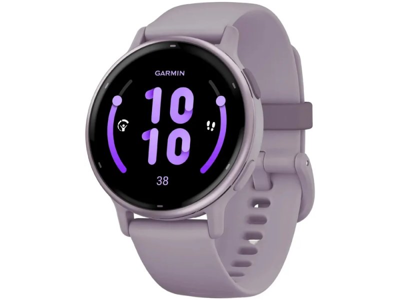 Смарт-часы Garmin Vivoactive 5 30.4mm сиреневый/сиреневый [010-02862-13]