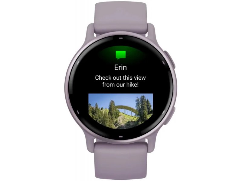 Смарт-часы Garmin Vivoactive 5 30.4mm сиреневый/сиреневый [010-02862-13]