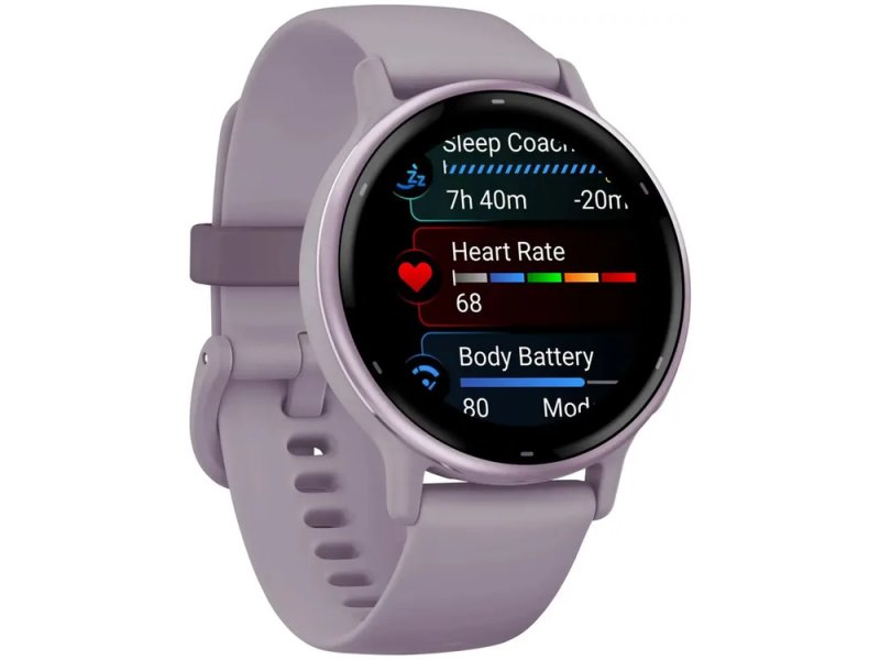 Смарт-часы Garmin Vivoactive 5 30.4mm сиреневый/сиреневый [010-02862-13]