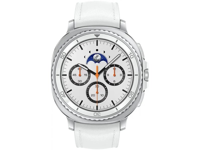 Смарт-часы Samsung Galaxy Watch 8 Classic LTE 46mm белый/серебристый [sm-l505fzwacau]
