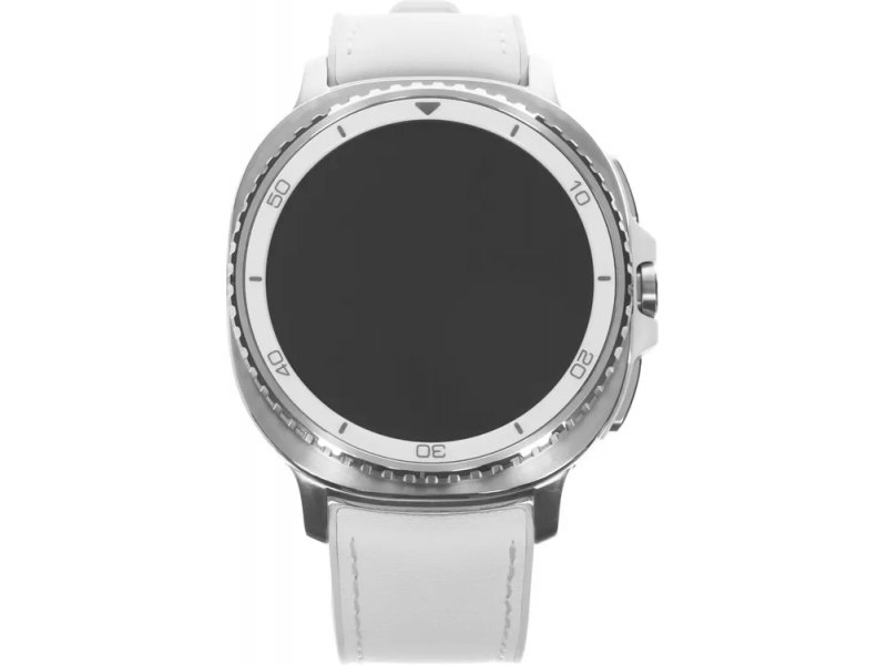 Смарт-часы Samsung Galaxy Watch 8 Classic LTE 46mm белый/серебристый [sm-l505fzwacau]