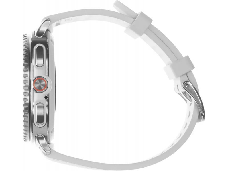 Смарт-часы Samsung Galaxy Watch 8 Classic LTE 46mm белый/серебристый [sm-l505fzwacau]