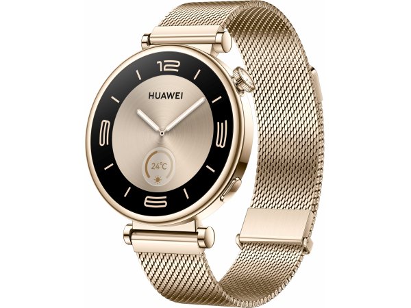 Смарт-часы Huawei Watch GT 4 41mm Gold Milanese Strap (Aurora-B19M) Смарт-часы Huawei Watch GT 4 41mm Gold Milanese Strap (Aurora-B19M)