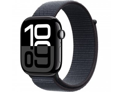 Умные часы Apple Watch Series 10 GPS, 46mm Jet Black Aluminium Case with Ink Sport Loop Умные часы Apple Watch Series 10 GPS, 46mm Jet Black Aluminium Case with Ink Sport Loop