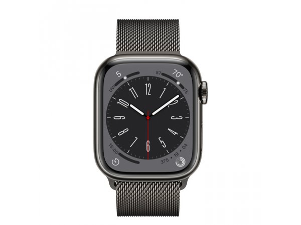 Часы Apple Watch Series 8 GPS + Cellular 41mm (Graphite Stainless Steel Case with Graphite Milanese Loop) Часы Apple Watch Series 8 GPS + Cellular 41mm (Graphite Stainless Steel Case with Graphite Milanese Loop)