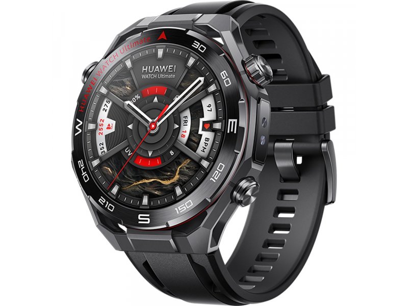 Смарт-часы Huawei Watch Ultimate 2 March-B19 черный/черный [55020gbk]