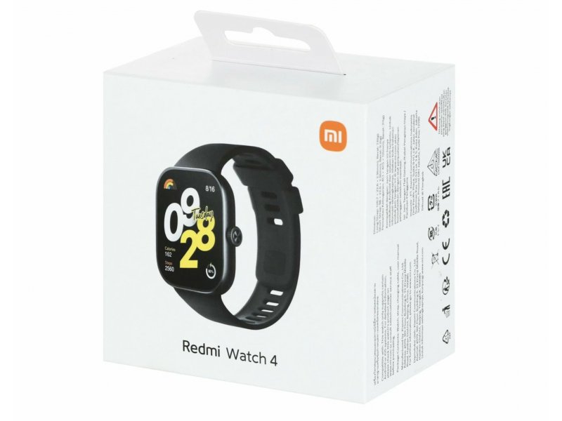 Смарт-часы Xiaomi Redmi Watch 4 Obsidian Black