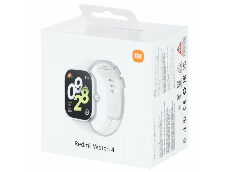 Смарт-часы Xiaomi Redmi Watch 4 Silver/Gray