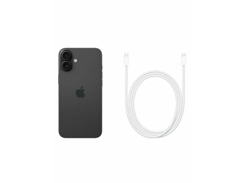 Смартфон Apple iPhone 16 Plus 512GB Dual SIM Black