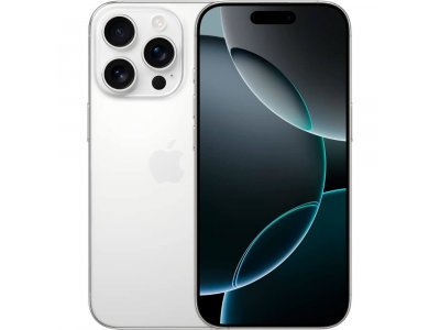 Смартфон Apple iPhone 16 Pro 256GB Dual SIM White Titanium Смартфон Apple iPhone 16 Pro 256GB Dual SIM White Titanium