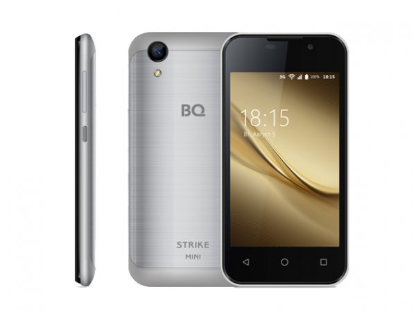 Смартфон BQ mobile Strike Mini Silver Brushed (BQ-4072) Смартфон BQ mobile Strike Mini Silver Brushed (BQ-4072)