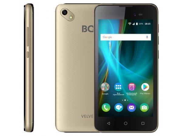 Смартфон BQ mobile Velvet Gold (BQ-5035) Смартфон BQ mobile Velvet Gold (BQ-5035)