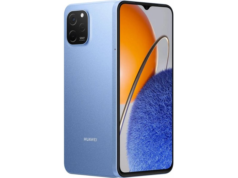 Смартфон Huawei nova Y61 4/128Gb Синий (EVE-LX9N)