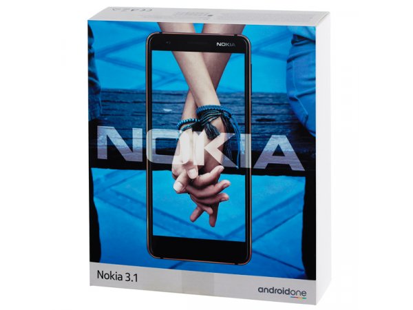 Смартфон Nokia 3.1 Black (TA-1063)