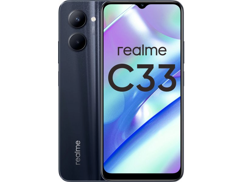 Смартфон Realme C33 4/64GB Черный