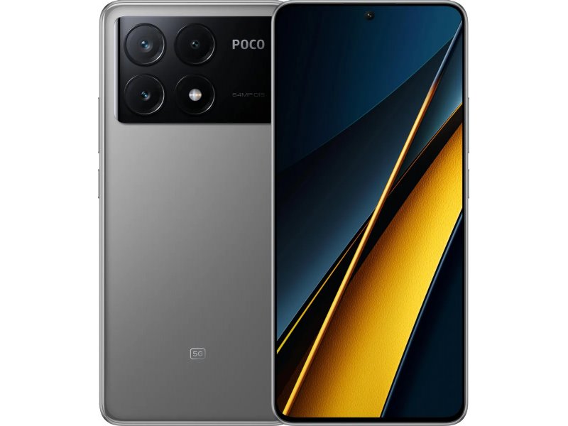Смартфон Xiaomi Poco X6 Pro 5G 12/512Gb Серый Смартфон Xiaomi Poco X6 Pro 5G 12/512Gb Серый