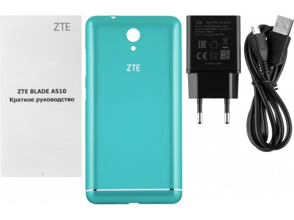 Смартфон ZTE Blade A510 (синий бархат) Смартфон ZTE Blade A510 (синий бархат)