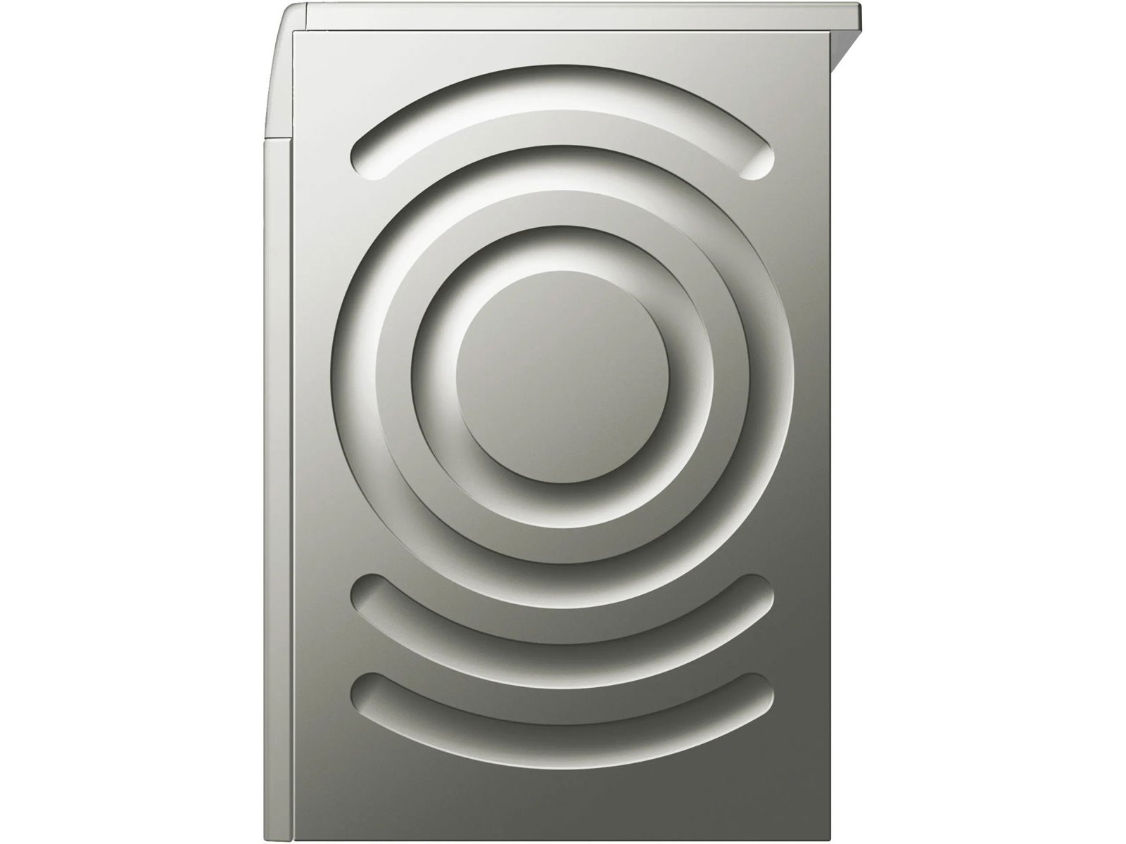 Bosch WAN2420XME боковой профиль — компактный дизайн, волнистые линии боковой панели
