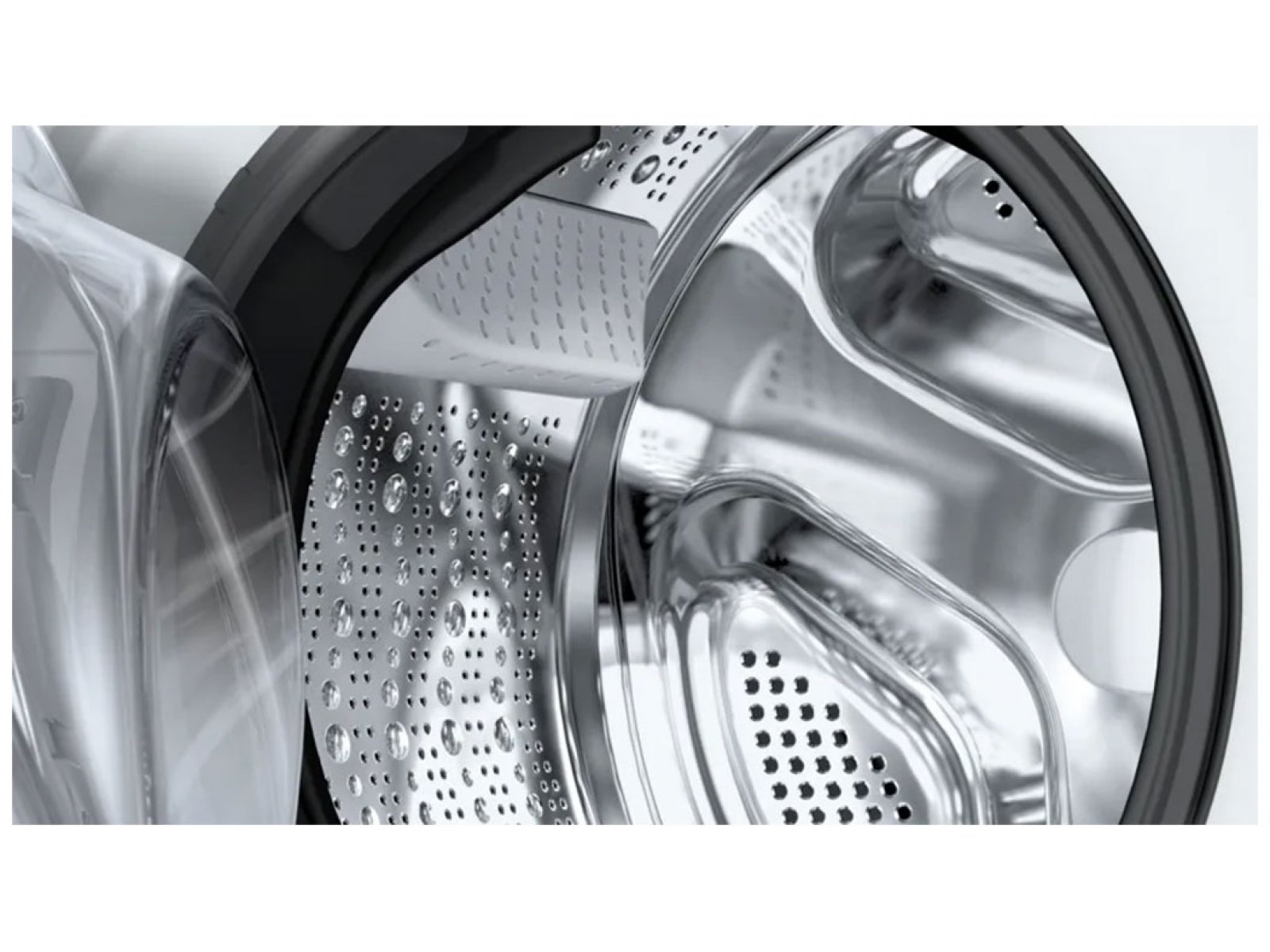 Bosch WNC254A0ME открытый барабан металлическая перфорация внутренняя конструкция стиральной камеры