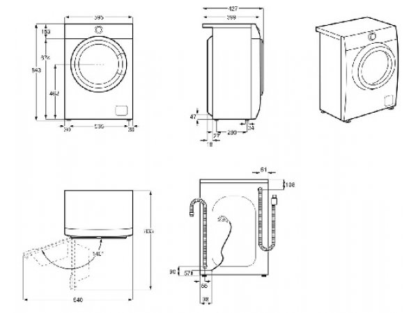 Стиральная машина Electrolux EW6S3R 26 S Стиральная машина Electrolux EW6S3R 26 S