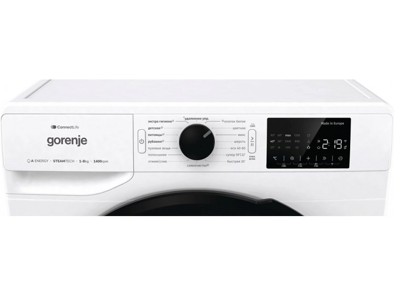 Стиральная машина Gorenje WGPNEI84A1SW Стиральная машина Gorenje WGPNEI84A1SW