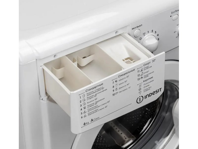 Стиральная машина Indesit EcoTime IWSC 6105 Стиральная машина Indesit EcoTime IWSC 6105